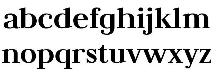 Judson Bold Font LOWERCASE