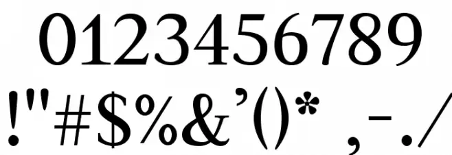 Judson Font OTHER CHARS