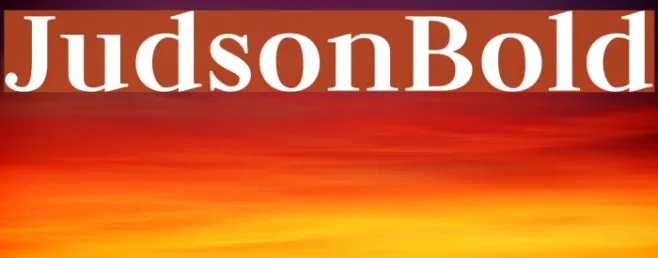 JudsonBold Example 2