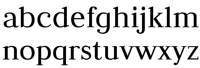 Judson Font LOWERCASE