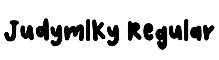 Judymlky Regular  Скачать бесплатные шрифты