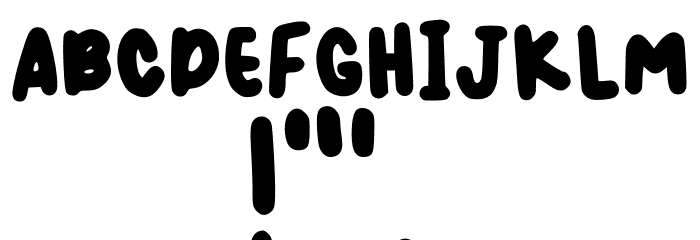 Judymlky Regular Font OTHER CHARS