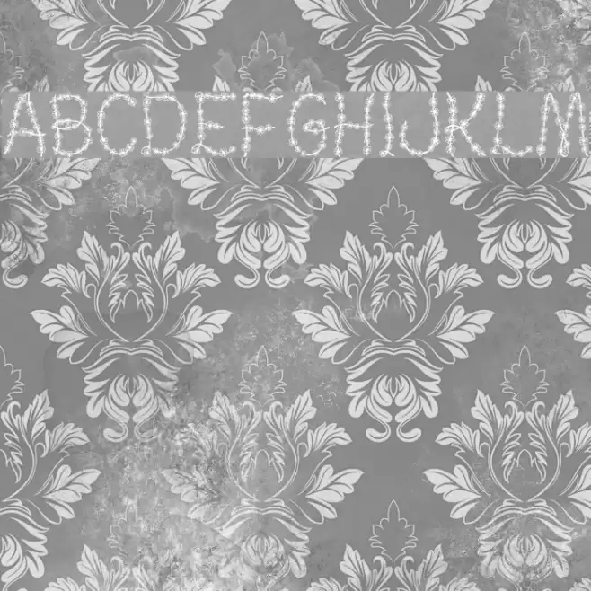 Judy's Garland Font examples