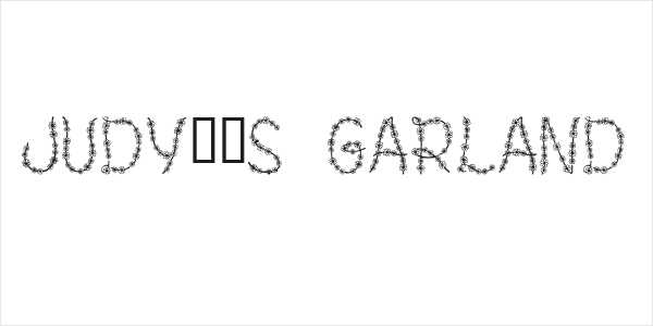 Judy's Garland Logo