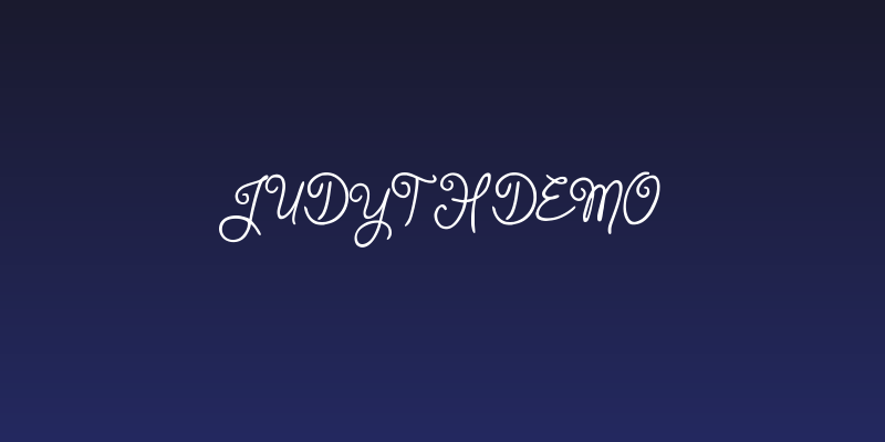 Judyth Demo Social Header