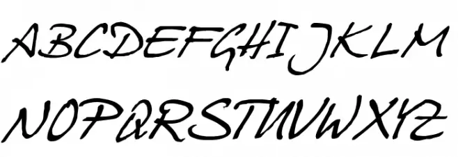 Juergen Italic Fuentes MAYÚSCULAS