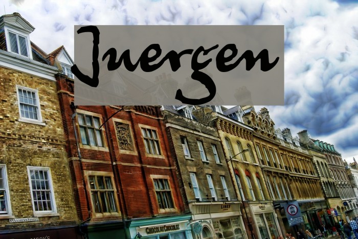 Juergen Font examples