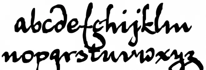 Juergen Font LOWERCASE