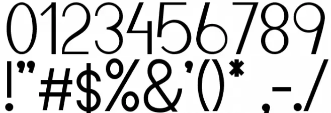 Jufatti Font OTHER CHARS