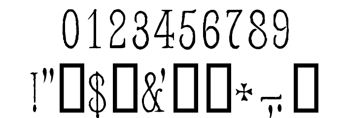 Jugend WF Font OTHER CHARS