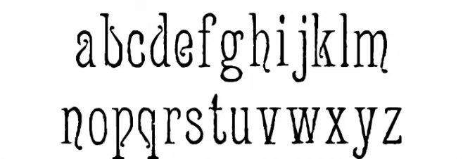 Jugend WF Font Litere mici