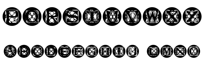 JugendstilCaps Font OTHER CHARS