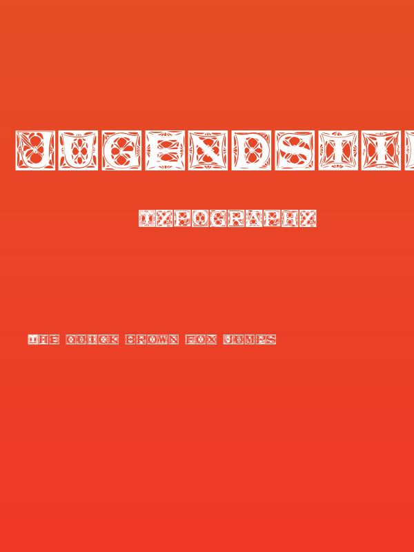 JugendstilCaps Poster