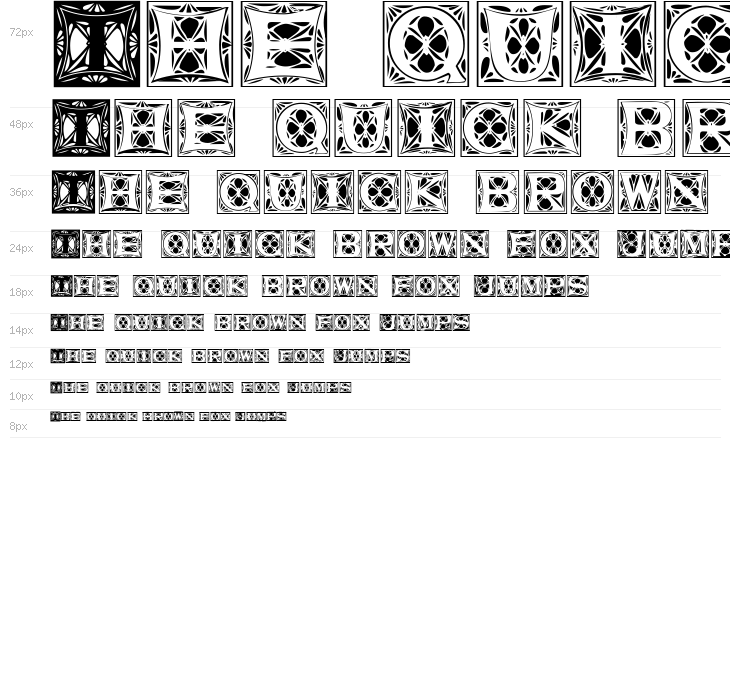 JugendstilCaps Waterfall