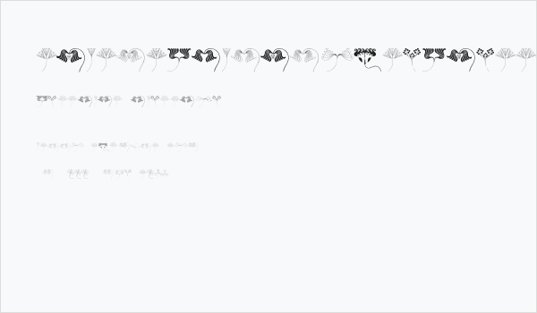 JugendstilFlowersFree Business Card