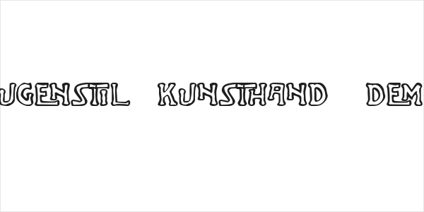 Jugenstil Kunsthand Demo Logo