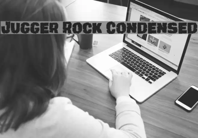 Jugger Rock Condensed Font examples