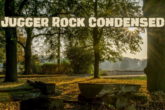 Jugger Rock Condensed Example 2