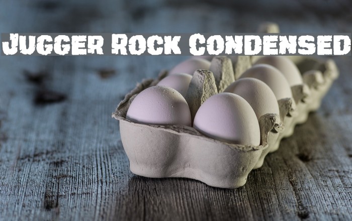 Jugger Rock Condensed Example 3