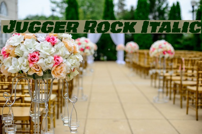 Jugger Rock Italic Example 1