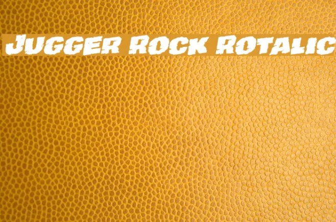 Jugger Rock Rotalic Example 3