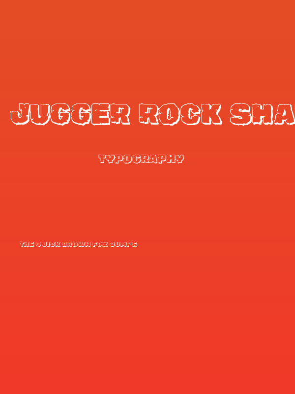 Jugger Rock Shadow Poster