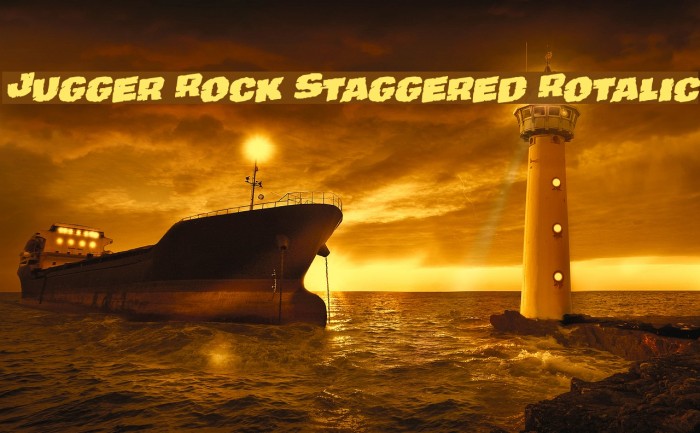 Jugger Rock Staggered Rotalic Example 1