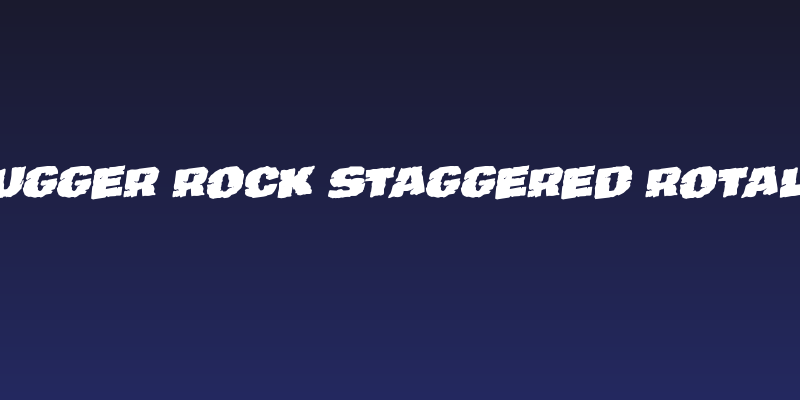 Jugger Rock Staggered Rotalic Social Header
