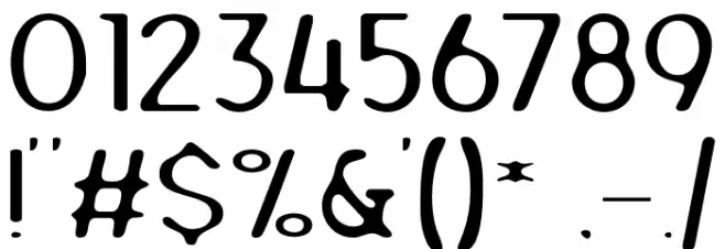 Juice Avocado Font OTHER CHARS