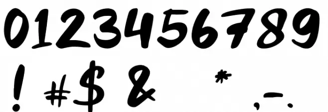 Juice Day Font OTHER CHARS