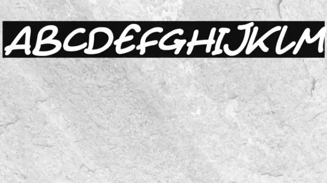 Juice Monster Italic Caratteri examples