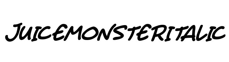 Juice Monster Italic Fuentes