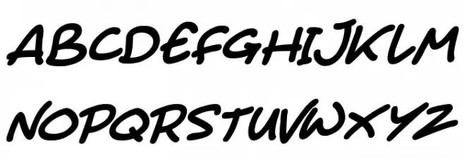 Juice Monster Italic Fonte MAIÚSCULAS