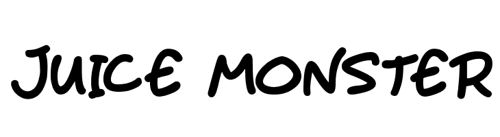 Juice Monster  フリーフォントのダウンロード