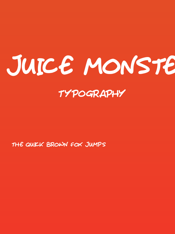 Juice Monster Poster