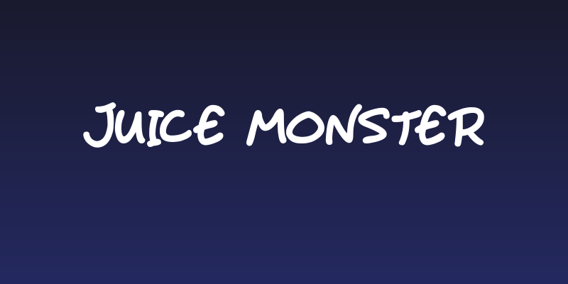 Juice Monster Social Header