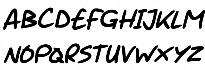 Juice it up Italic 字体 大写