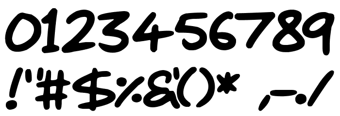 Juice it up Font OTHER CHARS