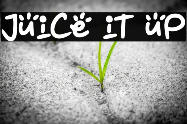 Juice it up Example 2