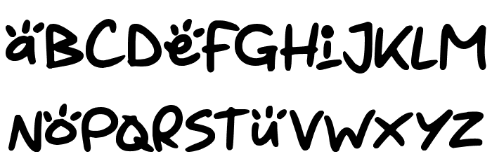 Juice it up Font LOWERCASE