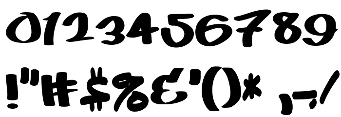 Juice Font OTHER CHARS
