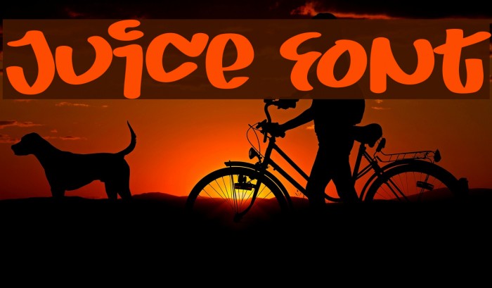 Juice Font examples