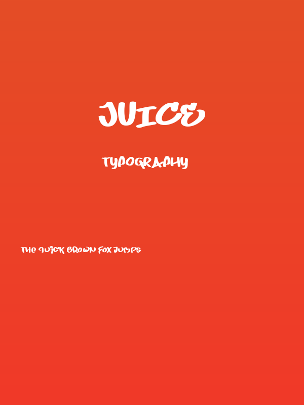 Juice Poster