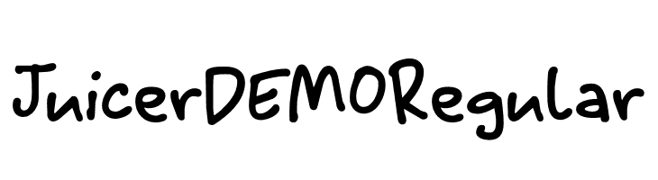 Juicer DEMO Regular  Descarca Fonturi Gratis