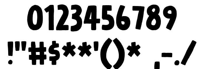 Juicy Advice DEMO Regular Font OTHER CHARS