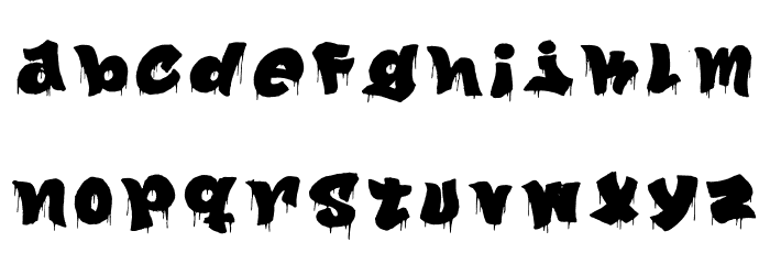 Juicy Bombs Regular Font LOWERCASE