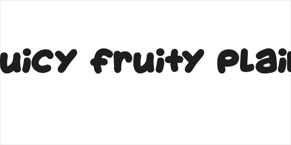 Juicy Fruity Plain Logo