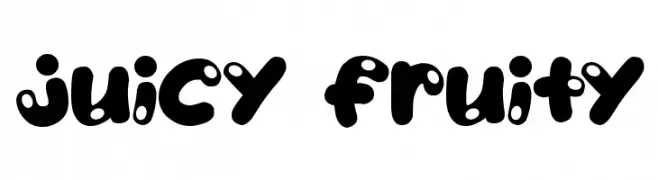 Juicy Fruity  Fuentes Gratis Descargar