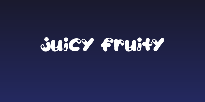 Juicy Fruity Social Header