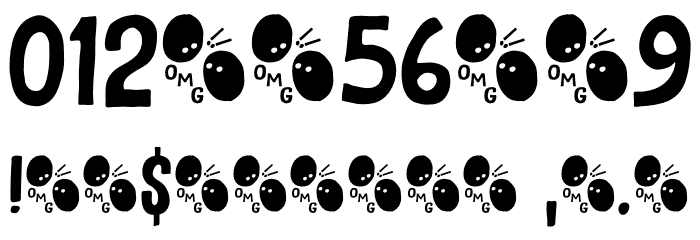 Juicy Scandal DEMO Regular Font OTHER CHARS